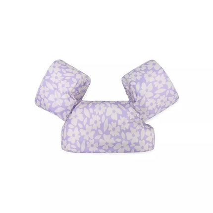 brassard puddle jumper fleur violet