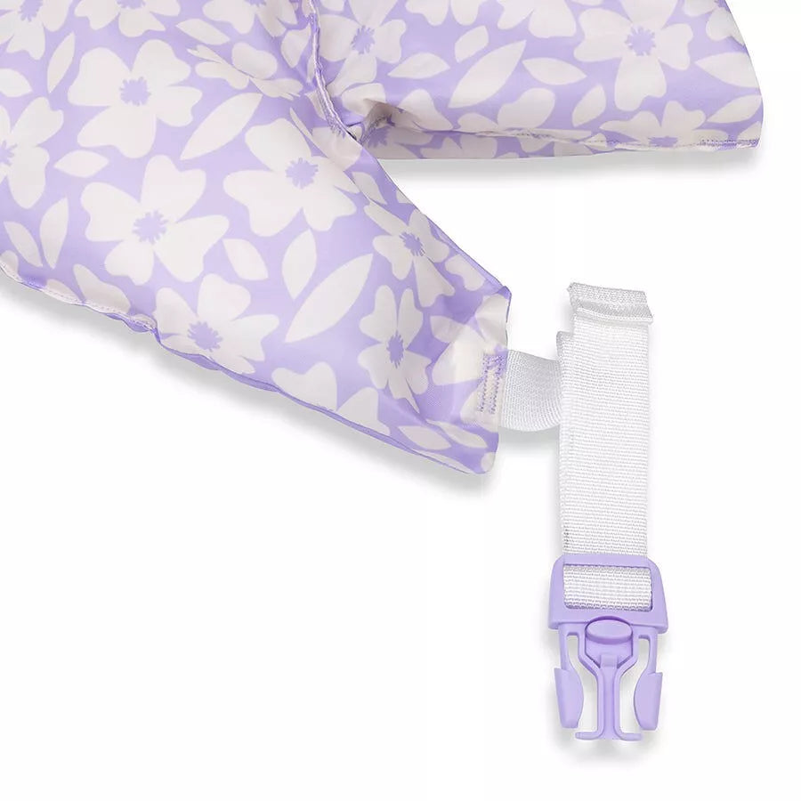 brassard puddle jumper fleur violet