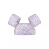 brassard puddle jumper fleur violet