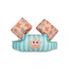 brassard puddle jumper vert et rose