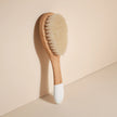 Brosse pour bébé soie de chèvre Bachca