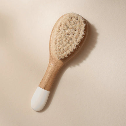 Brosse pour bébé soie de chèvre Bachca