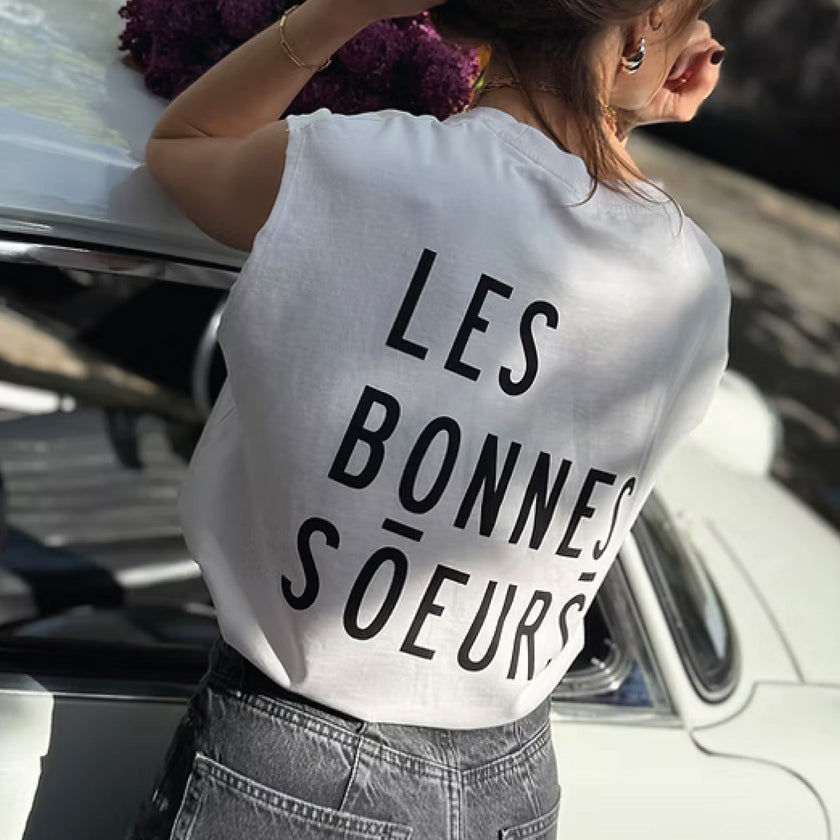Débardeur oversize Stan écru taille XS – Les Bonnes Sœurs