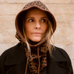 Cagouole leopard marron