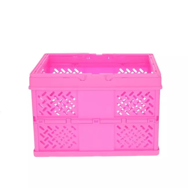 Caisse rose flashy de rangement