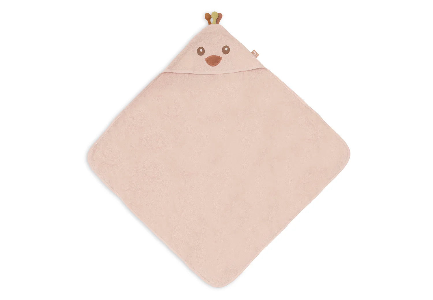 Cape de bain poule rose jollein
