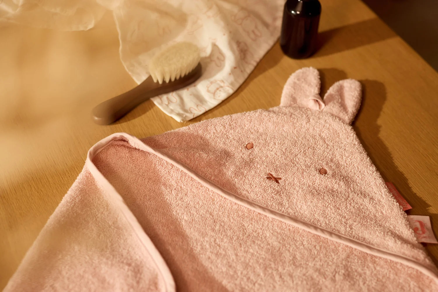 Cape de bain miffy Silk Rose Jollein
