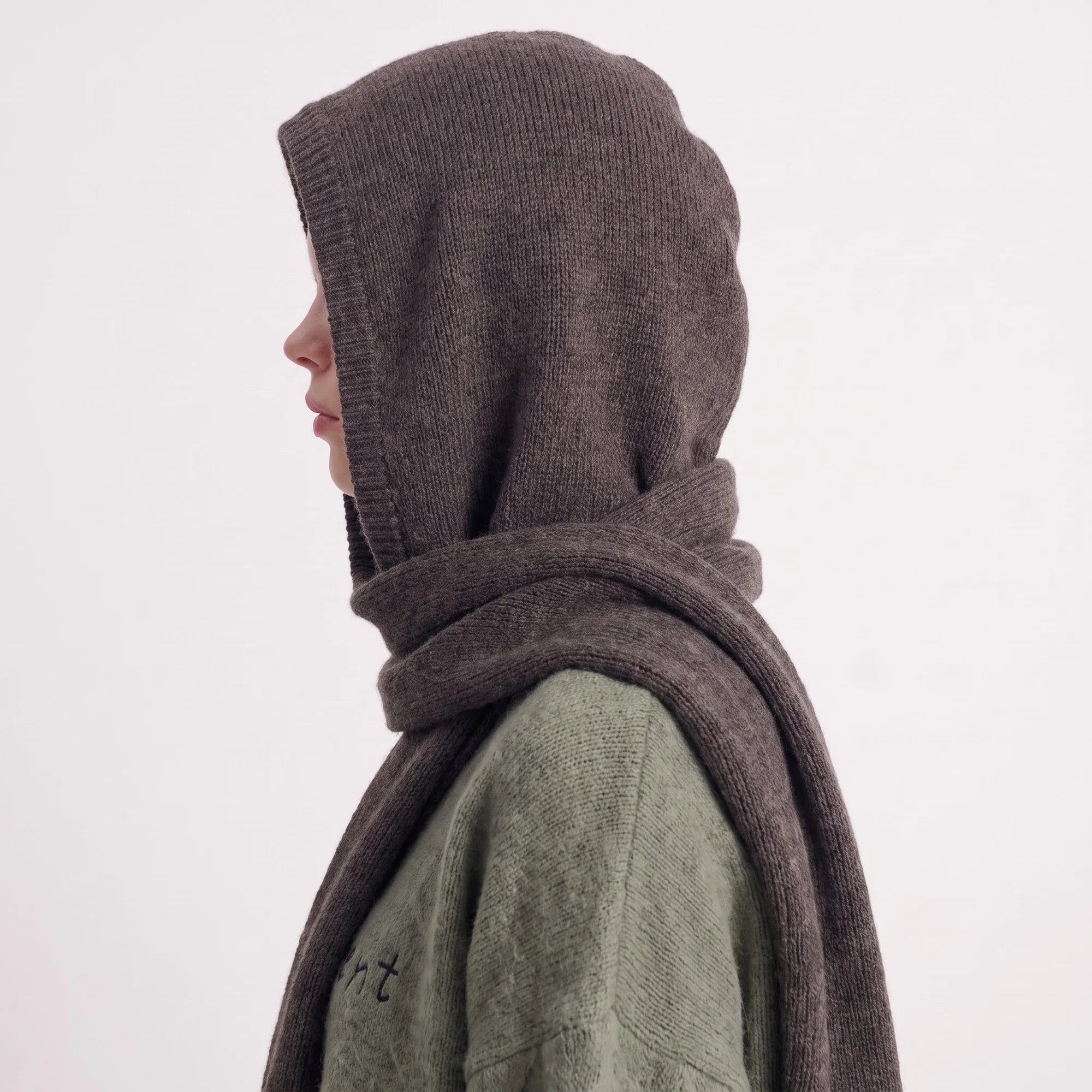 Capuche marron coraia Artlove