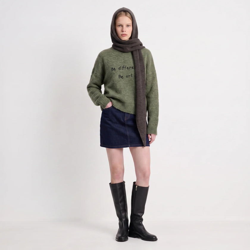 Capuche marron coraia Artlove