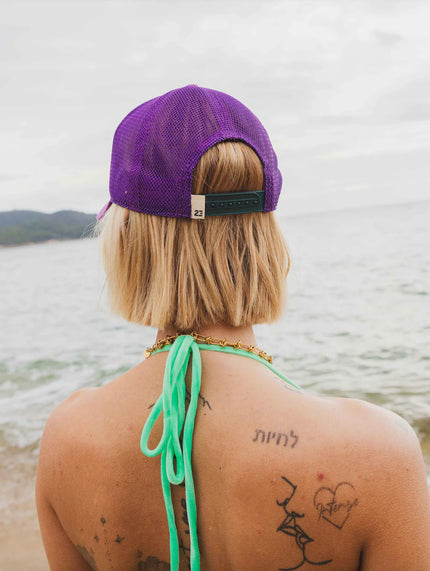 Casquette sunshine prune 23 degres