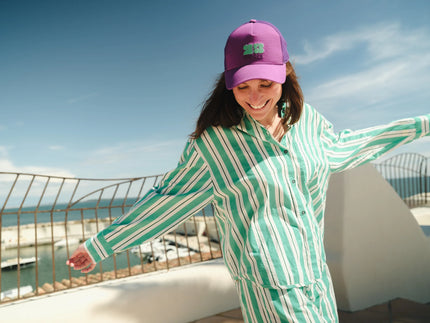 Casquette sunshine prune 23 degres