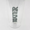 carafe en verre ecriture water