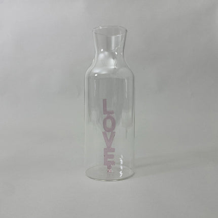 carafe love pink