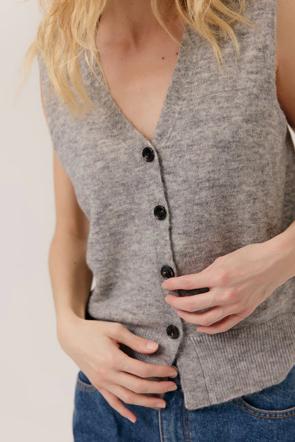 cardigan gris