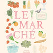 Coloriage stickers zoe de las cases Le marché