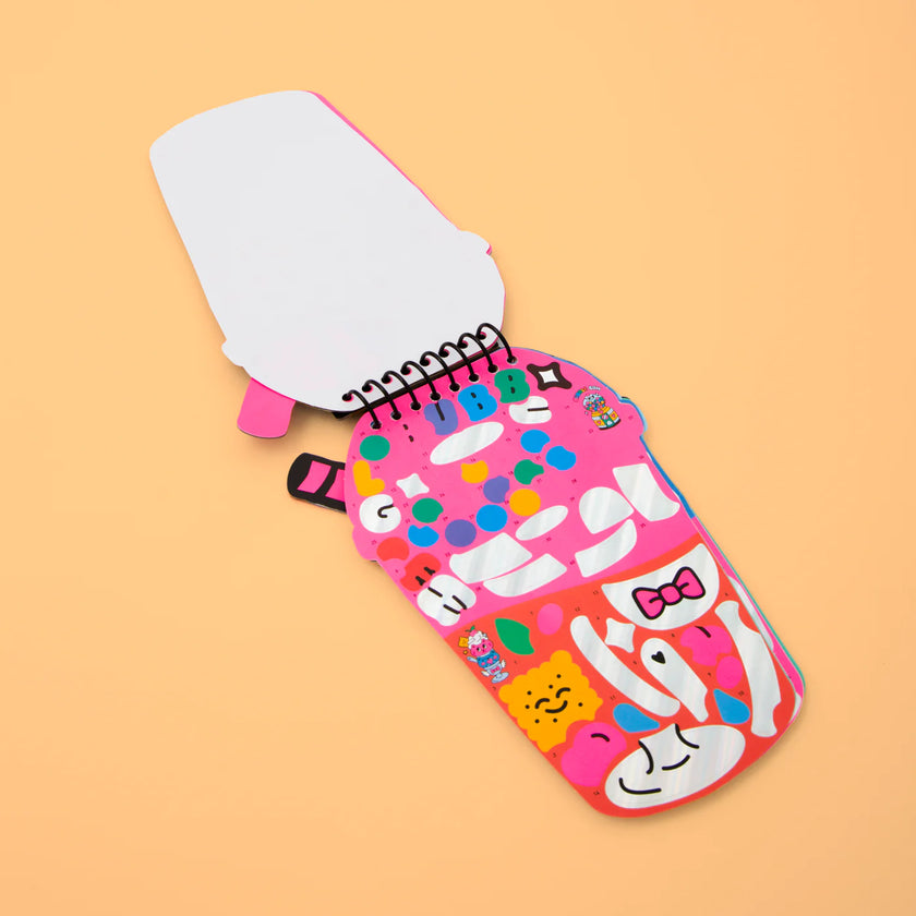 carnet d'activites sticker by number bubble tea