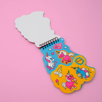 carnet d'activites stickers lily