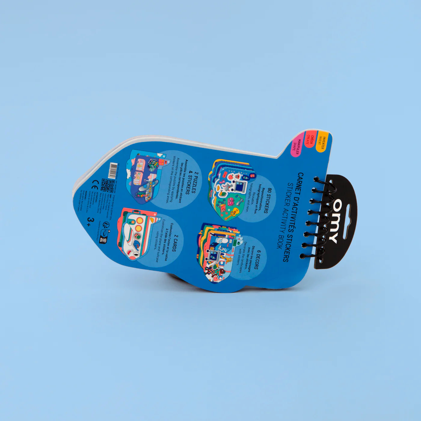 carnet d'activites stickers vroom