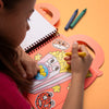 carnet de coloriage et stickers yummy 