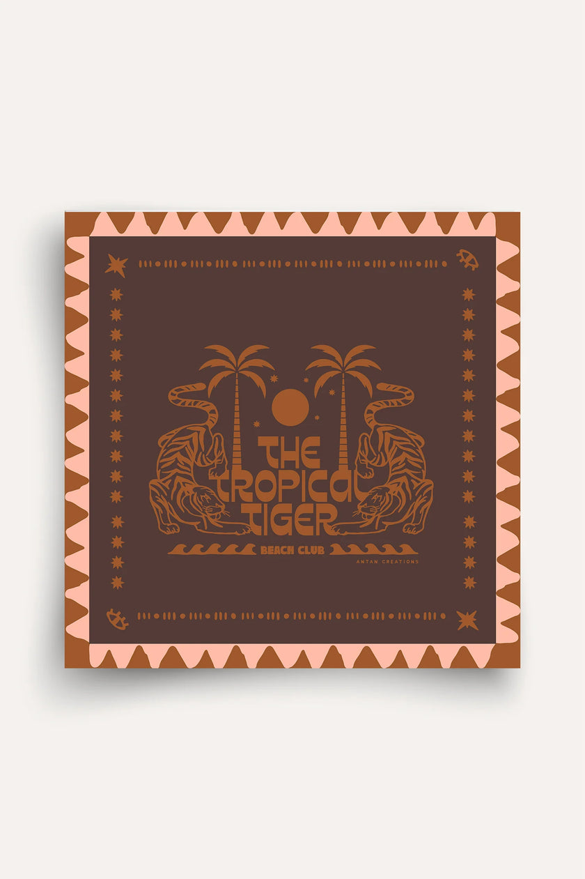 Carré club tropical tiger ANTAN