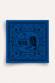 Foulard Antan collection Rodeo Motel bleu 
