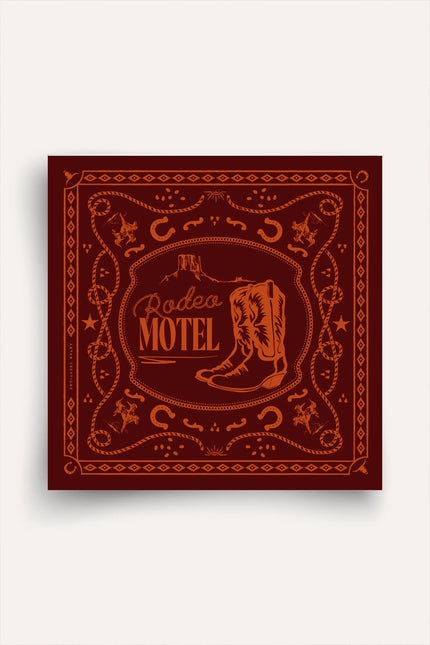 Carré de soie | Rodéo Motel Red