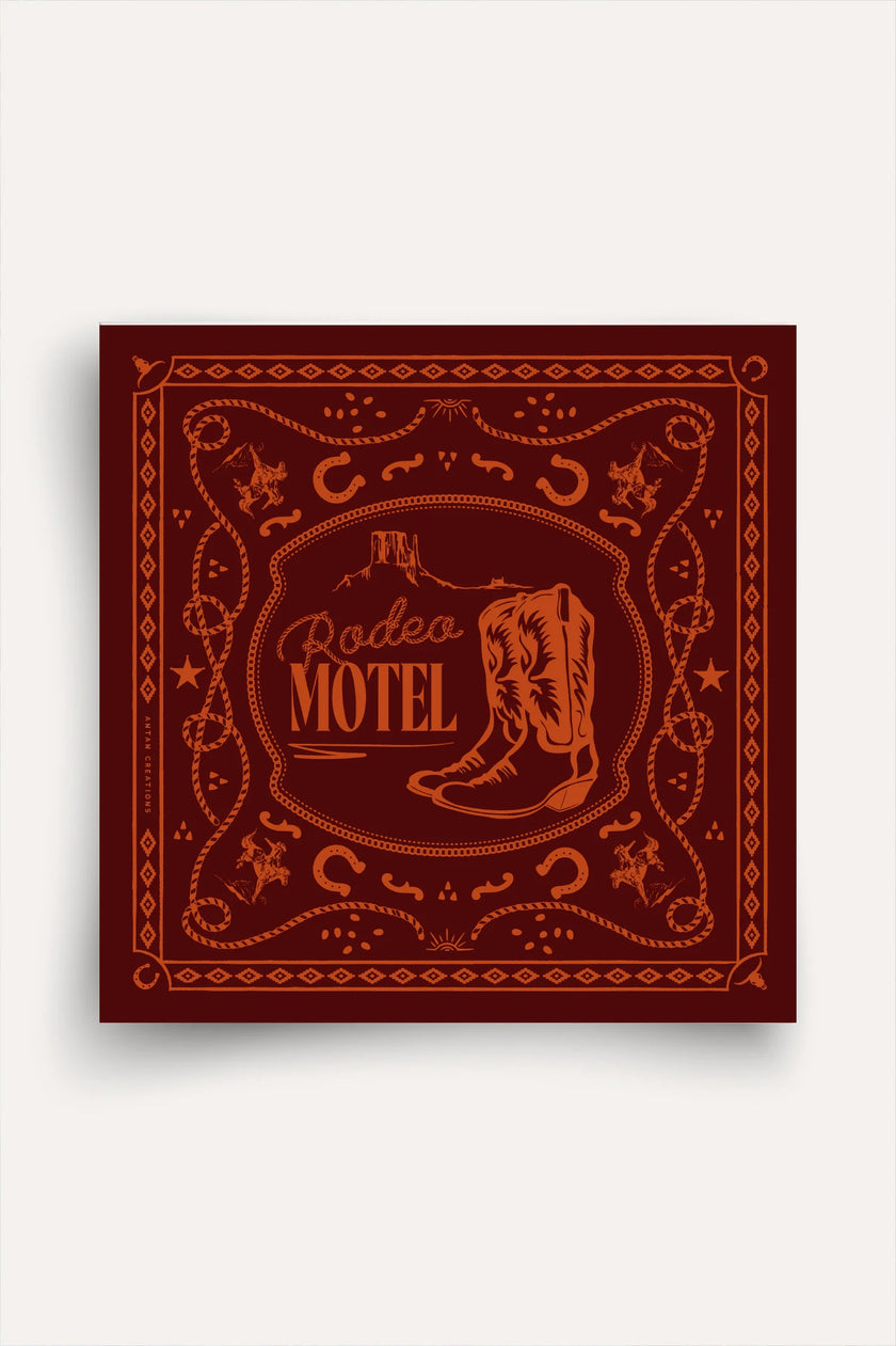 Carré de soie | Rodéo Motel Red