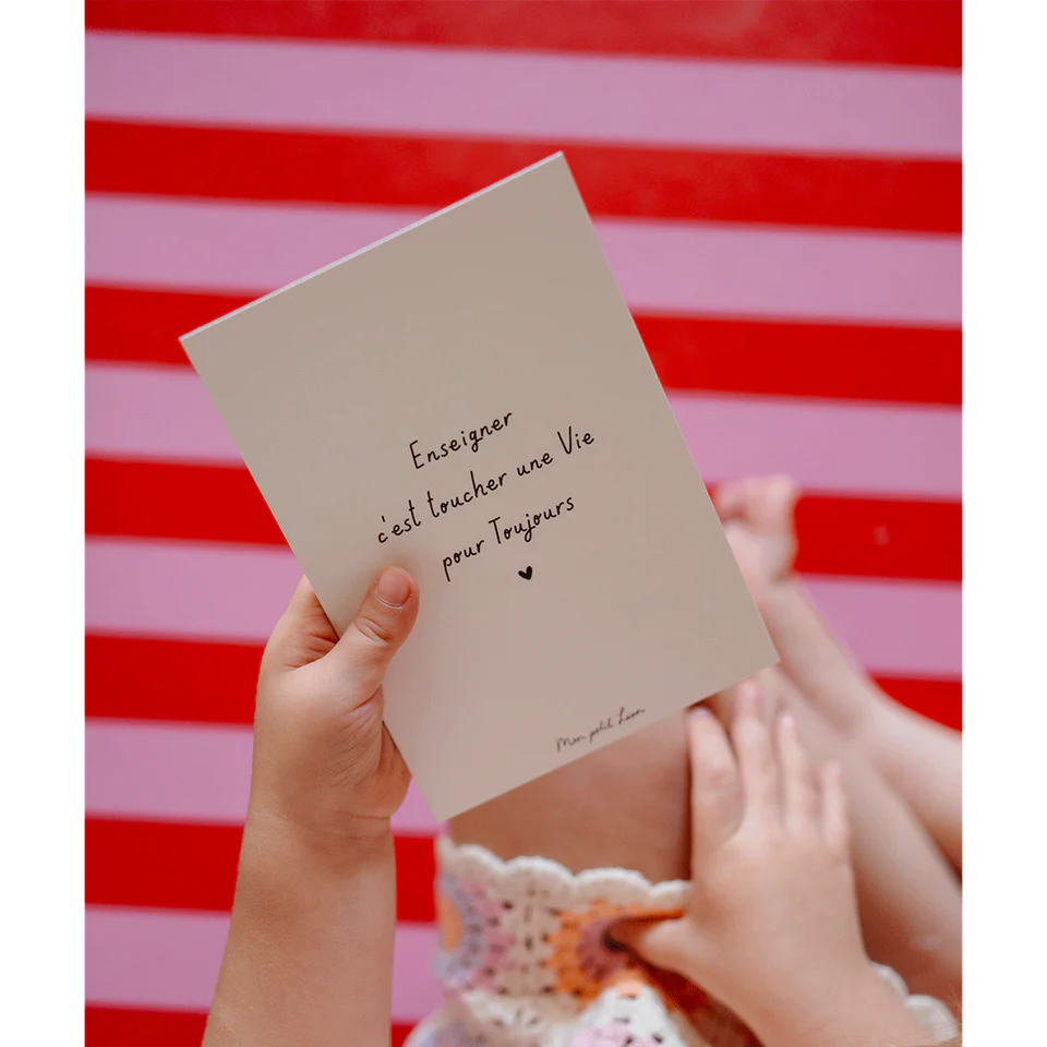 Carte Mon petit Léon Enseigner