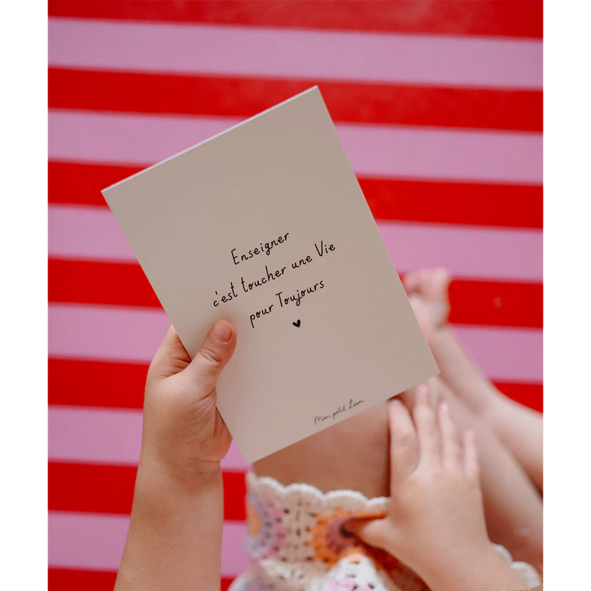 Carte Mon petit Léon Enseigner