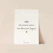 Carte mon petit léon papa mon premieramour