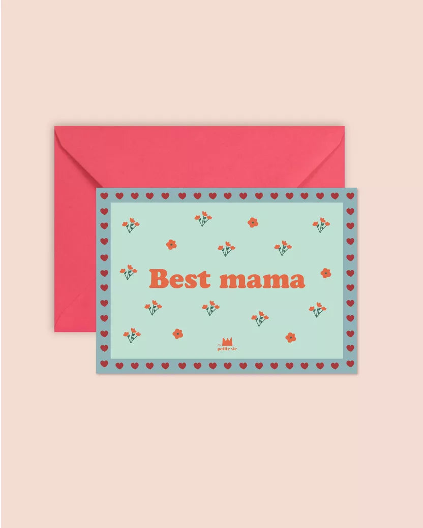 Carte best mama ma petite vie