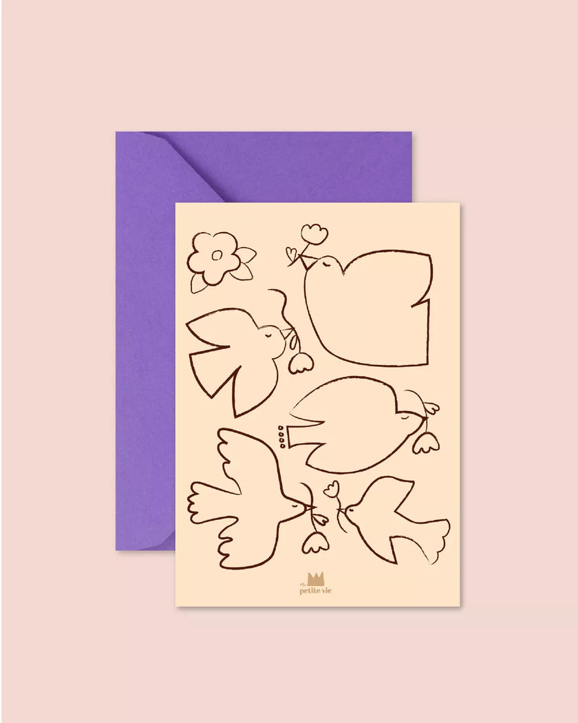 Carte envoler poétique