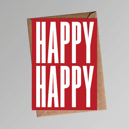 Carte HAPPY HAPPY