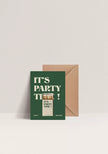Carte It's Party happy birthday