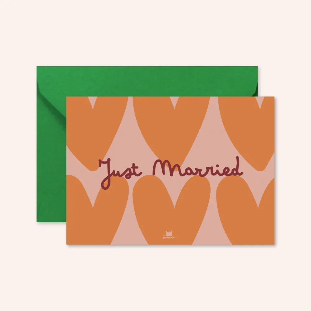 Carte just married ma petite vie