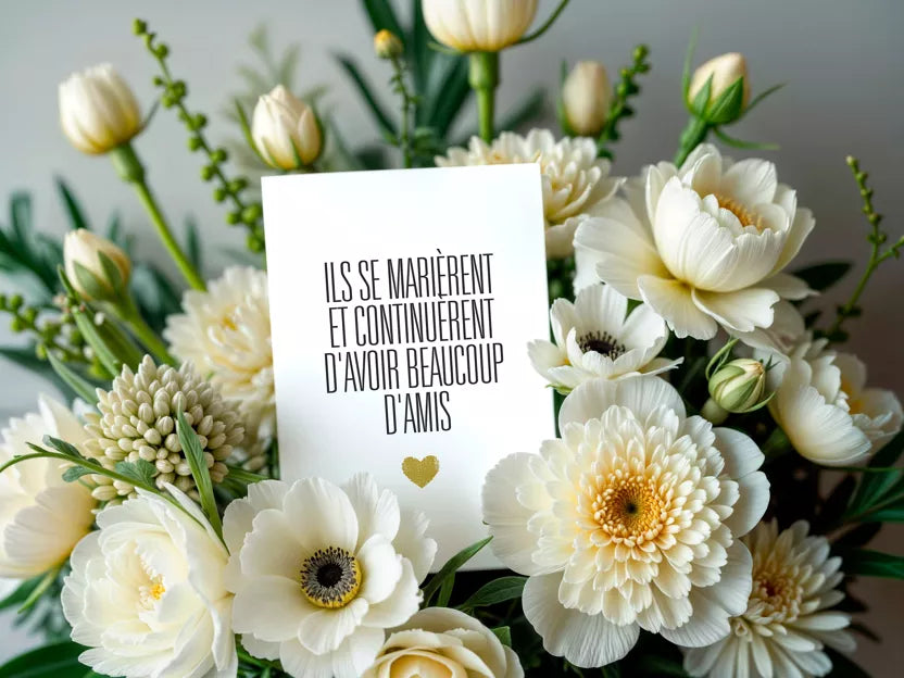 Carte mariage Bulma