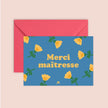 Carte | Merci Maitresse