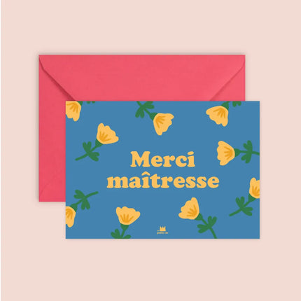 Carte | Merci Maitresse