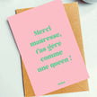 Carte | Merci maîtresse, t'as géré comme une queen !
