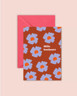 Carte mille bonheurs fleuris 