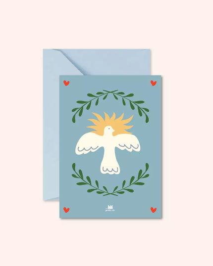 Carte oiseau soleil ma petite vie
