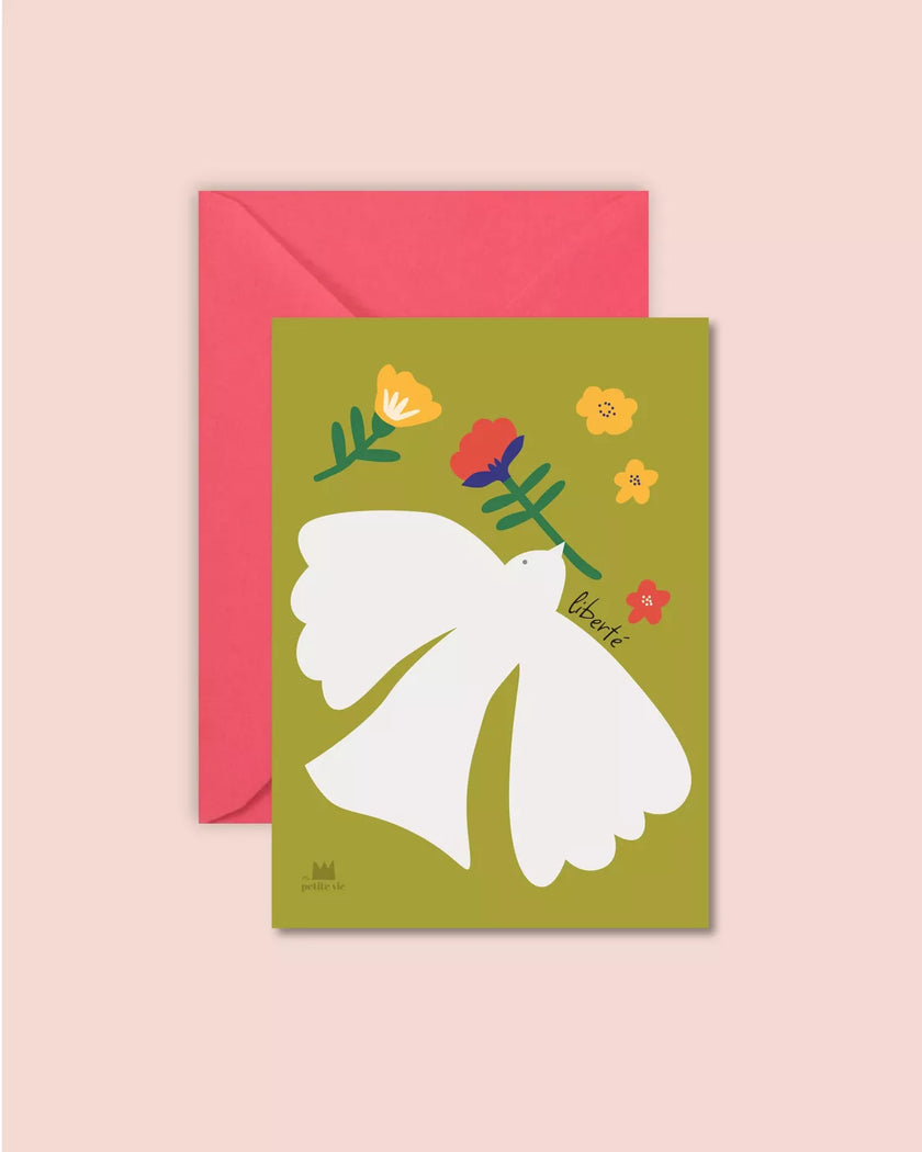 Carte poétique Liberté