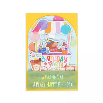 Carte Pop up taddy anniversaire Legami