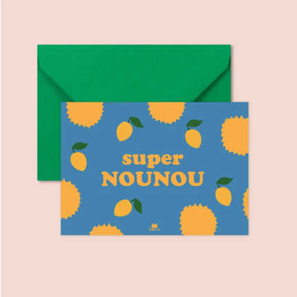 Carte super nounou ma petite vie