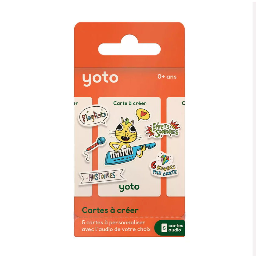 Carte a créer Yoto