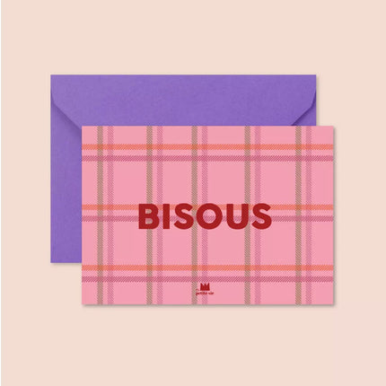 carte bisous amour