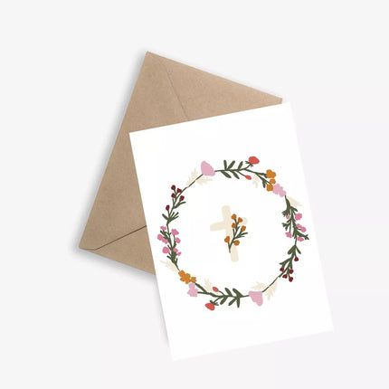 carte de cérémonie la priere de la couronne