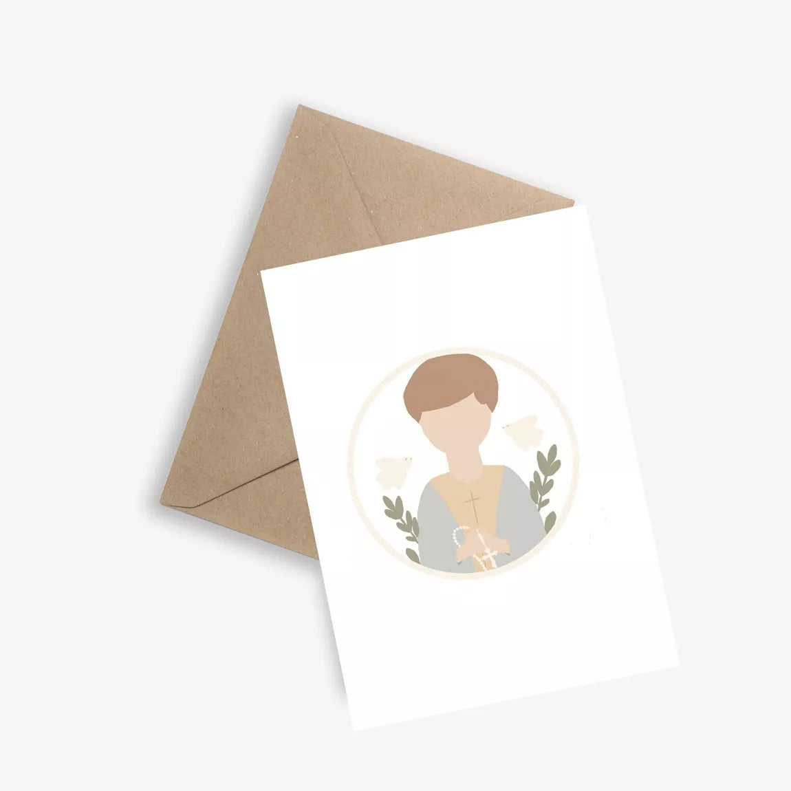 carte de ceremonie les petits communiants