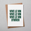 Carte de voeux | Vive le vin ...