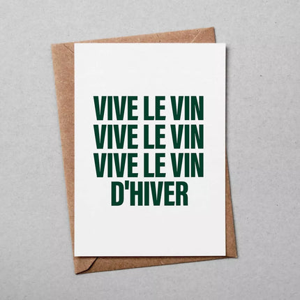 Carte de voeux | Vive le vin ...